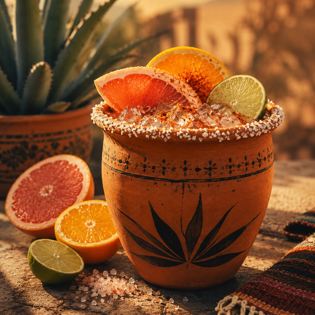 Square archive thumbnail for Drink #019 Mezcal Cantarito.